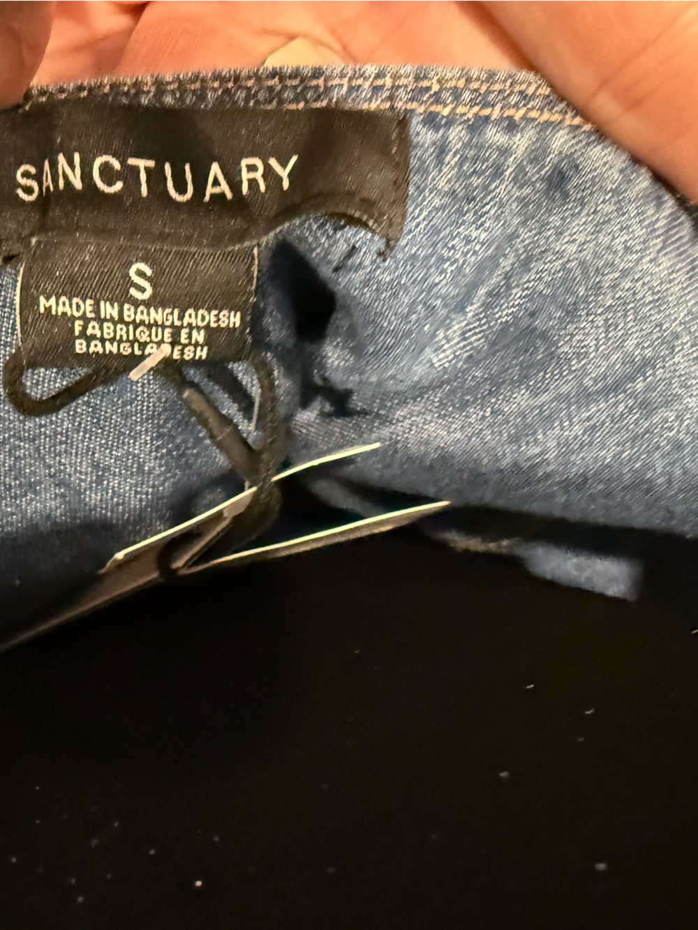 Sanctuary Women's Sweetheart Neck Wilder Spaghetti Straps Denim Dress - Picture 5 of 16